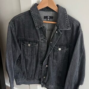 Missguided Black Jean Jacket
